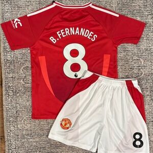 Bruno Fernandez Arsenal Soccer Jersey Kids Toddler & Youth Sizes